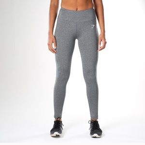 Gymshark Dry Sculpture Leggings - Charcoal Marl